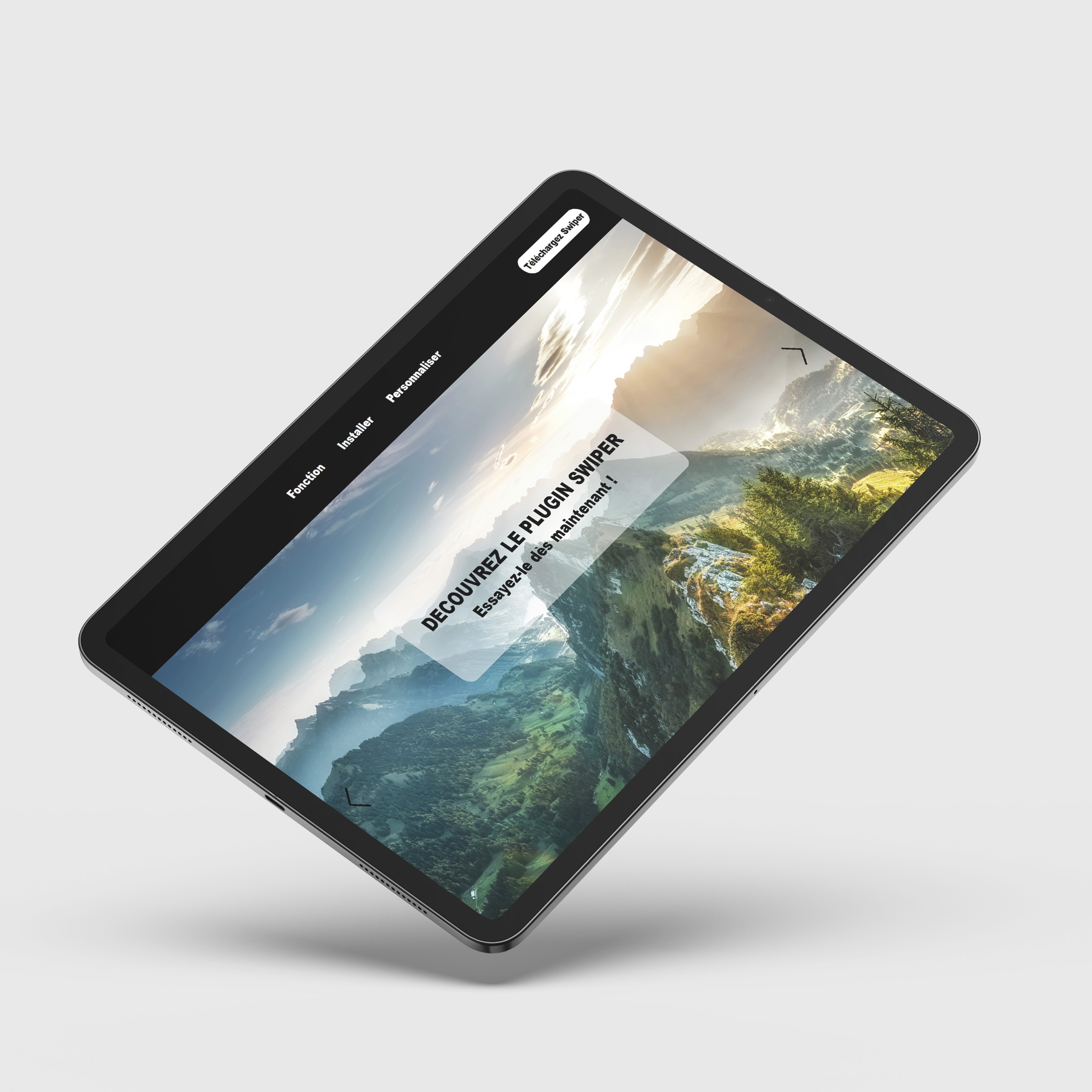 Site web tuto du plugin Swiper