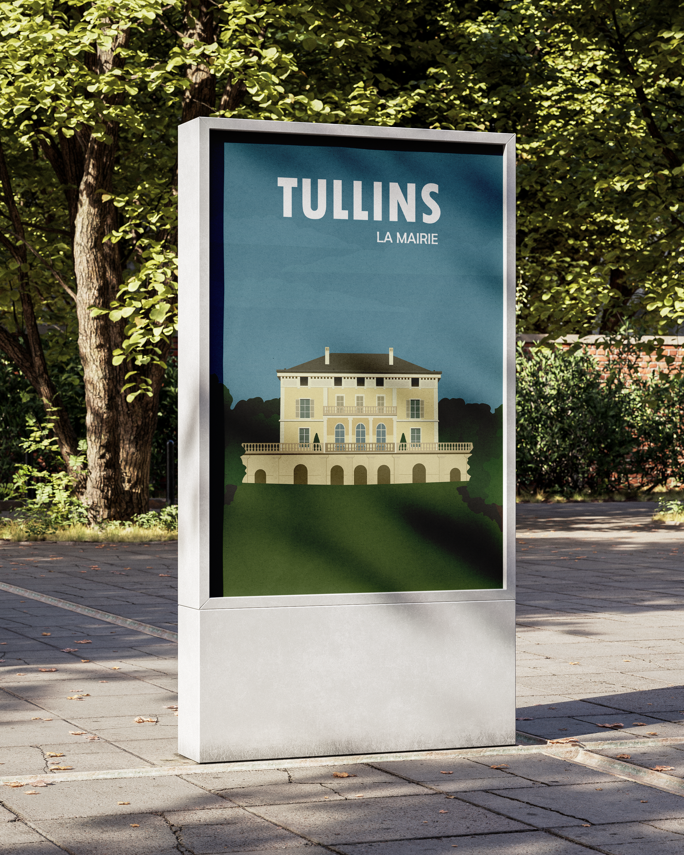 image de l'affiche sur la mairie de Tullins